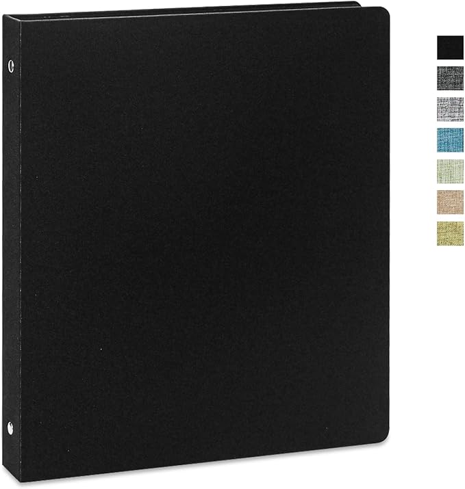 Vienrose 3 Ring Binder 1 Inch Round Rings by Vienrose