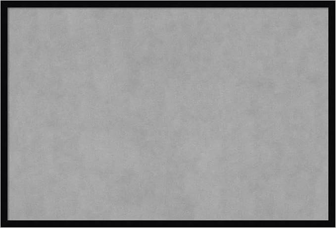 Amanti Art Black Framed Magnetic Board 25x37 Large Vision Board by AmantiArt