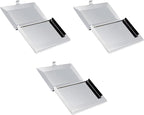Stephanie Imports Set of 3 Slim & Minimalist Metal Business Card Holder Unisex - Image 2