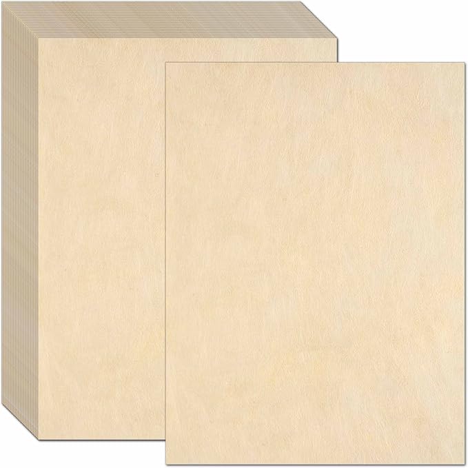 50 DUGUTUL Sheets Vintage Fancy Stationery Paper 8.5 X 11 Inch, Double Sided by WelcometovisitDUGUTULwithasmiletobuyyourfavoriteproducts