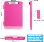Plastic Clipboard with Storage, A4 Nursing Clipboard Folder with Pen Holder - Image 5