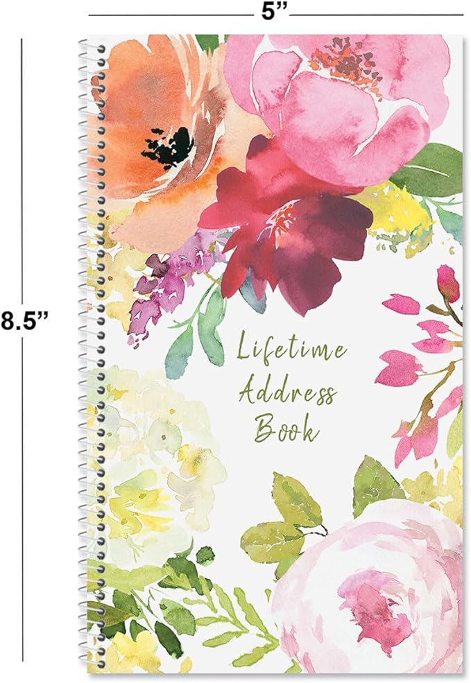 Current When Flowers Speak Address Book-94 Pages; Small 5" x 8-1/2" Size - Image 3