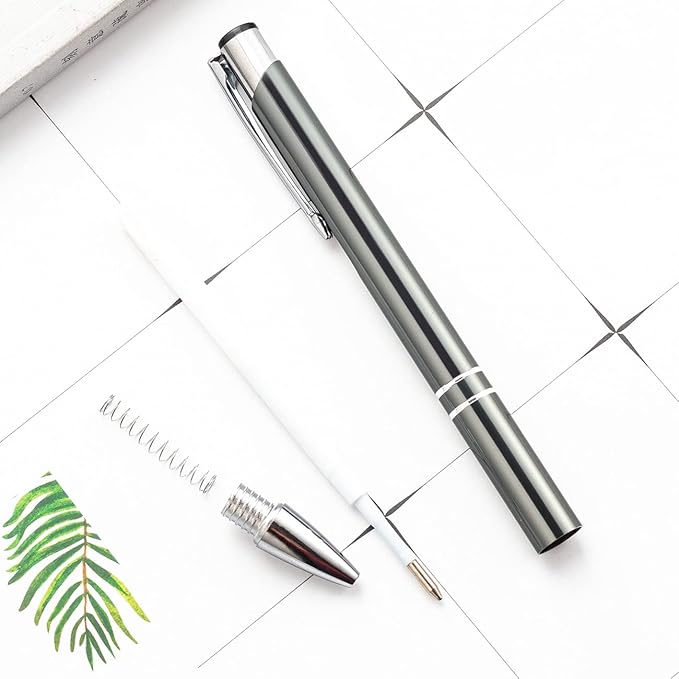 HH-STUDIO CUSTOM 50 Promotional Metal Ballpoint Pen Engraved - Image 2