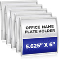 Yaocom Set of 5 Curved Name Plate Holder by Yaocom