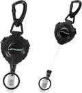 LATTHANT Badge Holder Retractable Clip, Heavy Duty Retractable Keychain by Unknown