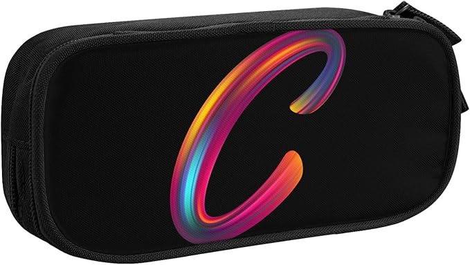 Pazacon Cute Initial Pencil Case by Pazacon-HomeEssentials