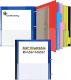 360 Pivotable Project Organizer, 3 Ring Binder by 360%C2%B0PivotableBinderNotebook