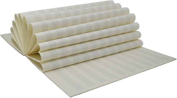 Blank Sheet Music Composition Notebooks 100 Pages Stave Notebook, Musical - Image 3
