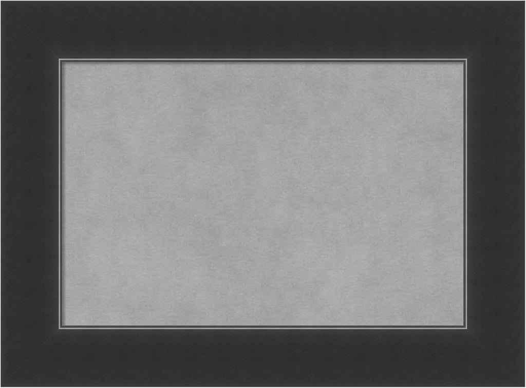 Amanti Art Black Framed Magnetic Board 17x23 Small Vision Board