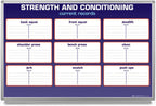 Strength and Conditioning Whiteboard 48" x 36"