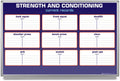 Strength and Conditioning Whiteboard 36" x 24"