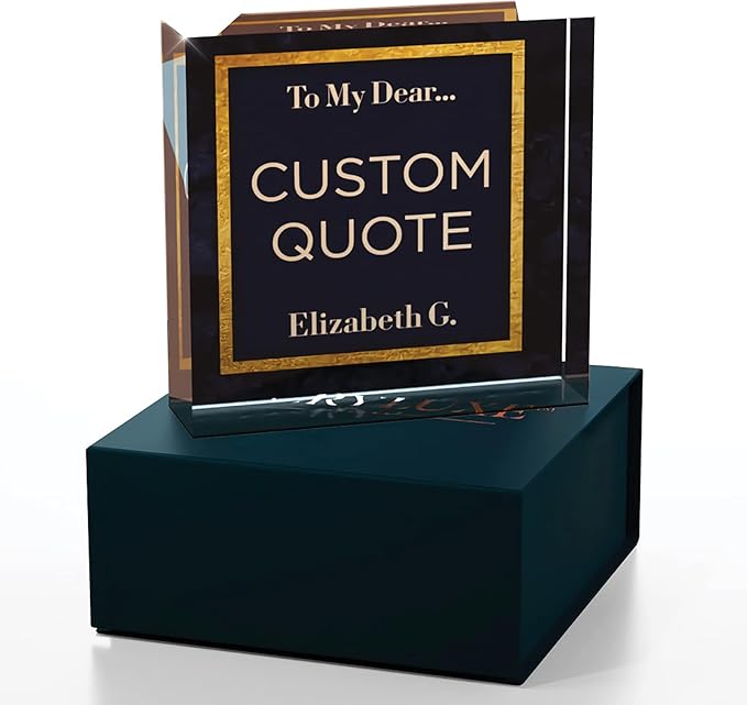 Custom Acrylic Sign Personalized, Custom Desk Name Plate, 18 Styles, - Image 4