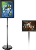 SENZHIYI Adjustable Poster Sign Stand Holder Heavy Duty Snap Open Aluminum by SENZHIYI