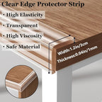 Baby Proofing Edge Protector for Kid Clear Edge Protector Strip Safety Corner - Image 2