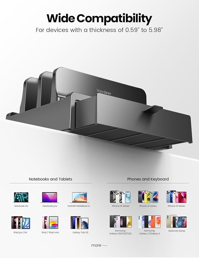 Vaydeer Vertical Laptop Stand - Image 4