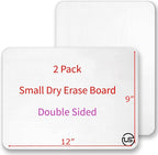 Small Dry Erase Board 9x12 – Mini White Board by UltimateStationery