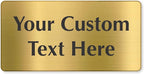 SmartSign Custom Brass Sign by SmartSign