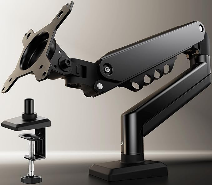 SIAGO Single Monitor Stand, 15 to 32 Inch Monitors Arm, Adjustable Mount by SIAGO
