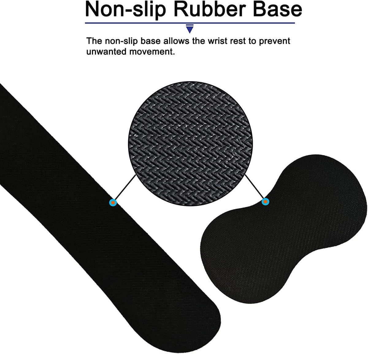 Desk Pad, Keyboard Mouse Pad Set, Extended Gaming Mouse Pad+ Ergonomics Memor...