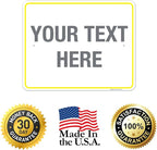 Personalized Custom Customize for Office, Delivery Yellow Sign, 24x30 Inches - Image 8