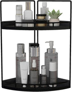 Dorhors 2-Tier Bathroom Counter Organizer, Vanity Counter Corner Shelf by Dorhors
