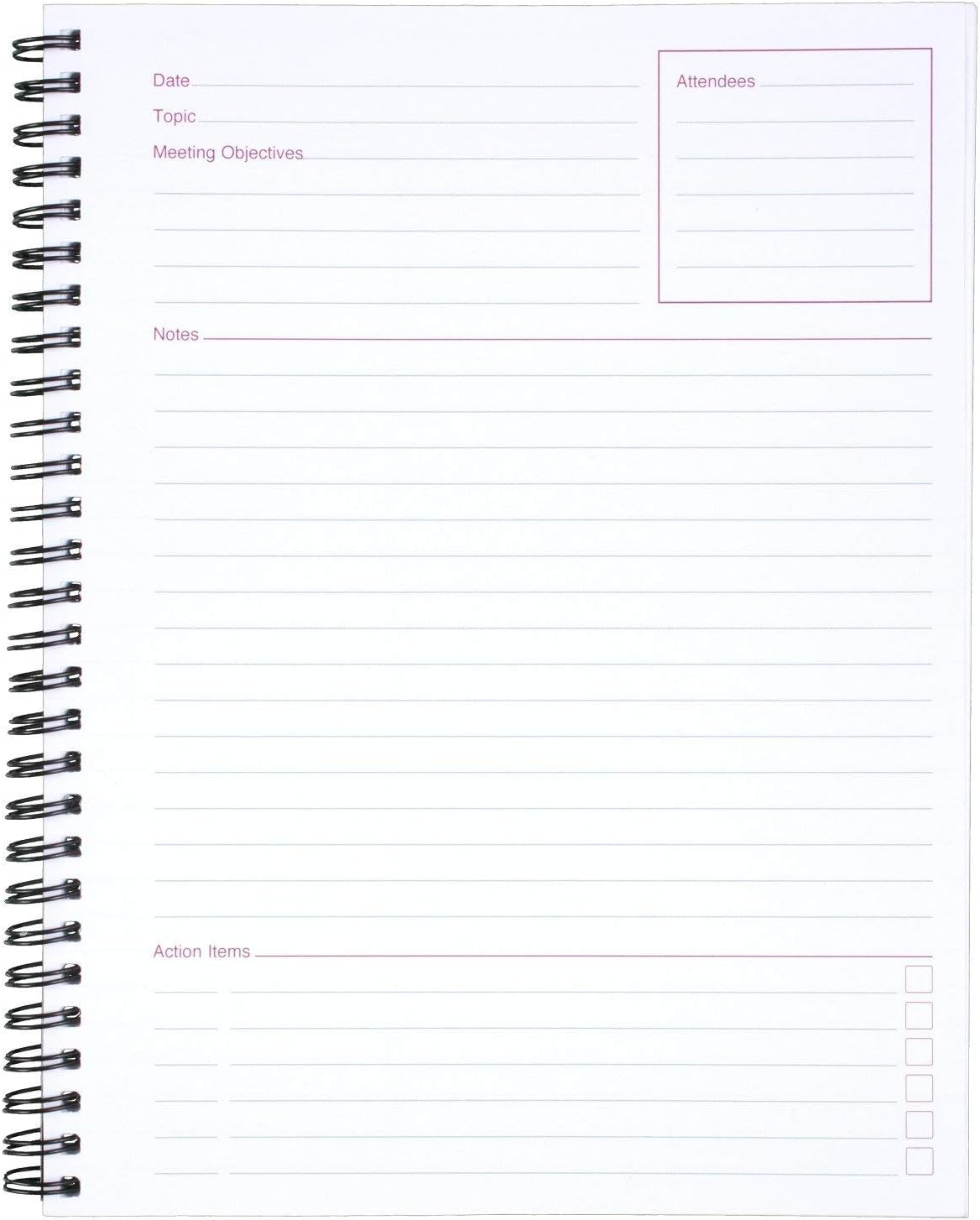 Cambridge Limited Notebook, 9-1/2” x 7-1/4”, 80 Sheet Business/Meeting Notebo...