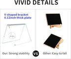 AITEE Mini Tabletop Chalkboard Signs - Image 3