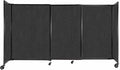 Versare Straightwall Sliding Portable Wall Partition | Freestanding Office by VERSARE