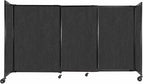 Versare Straightwall Sliding Portable Wall Partition | Freestanding Office by VERSARE
