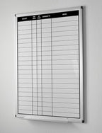 Project Planning Portrait Whiteboard by CreativeSafetySupply