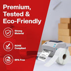 1 1/4” × 1”Direct Thermal Printer Labels, 10 Rolls, 800 Matte White Thermal - Image 6