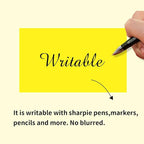 STARLIBOO 3"X5" Rectangle Color Coding Labels, Removable Square Label Inventory - Image 4