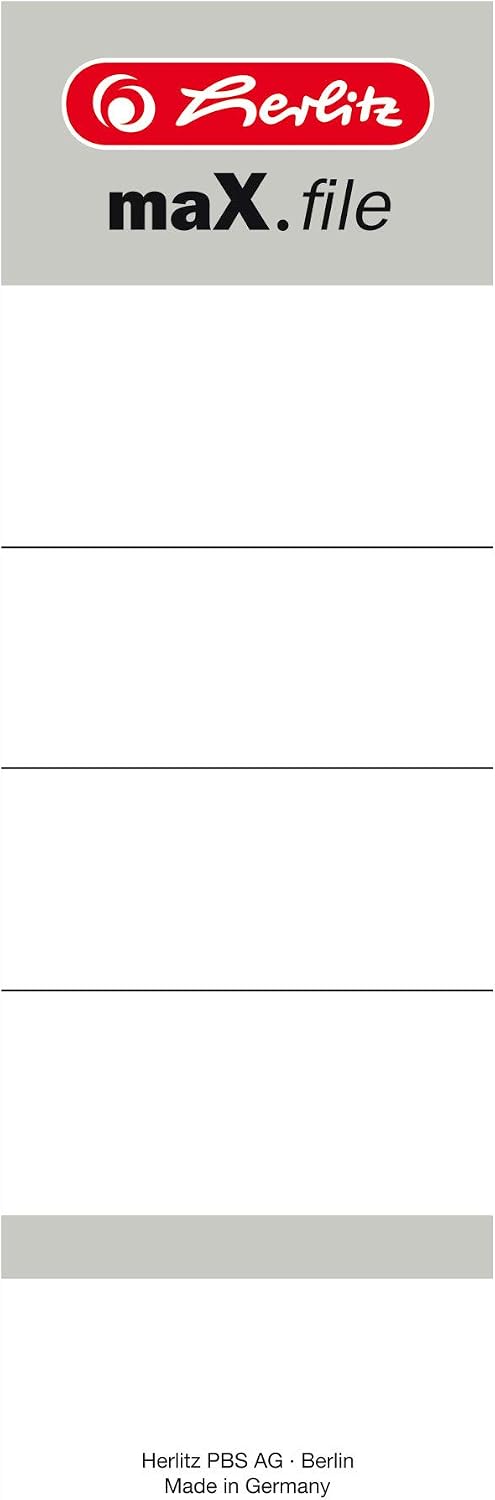Herlitz 8 cm Backup Labels