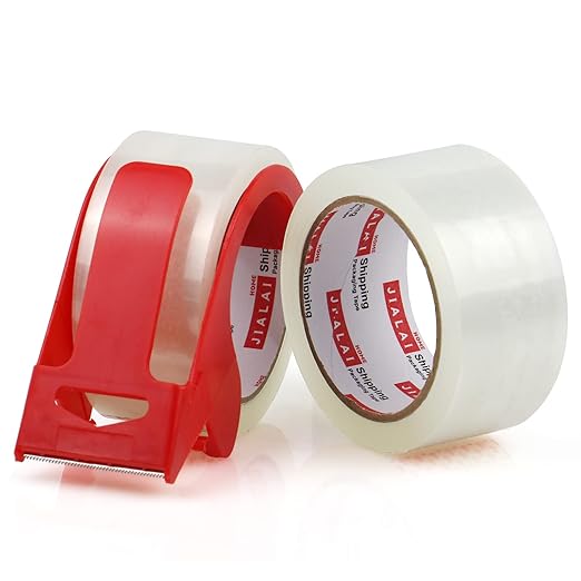 JIALAI HOME 12 Rolls Clear Packing Tape, Heavy Duty Packaging Tape - Image 3