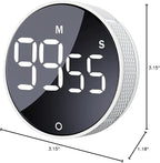 AVINIA Digital Kitchen Timers, Visual timers Large LED Display Magnetic - Image 7