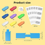 SummerBrite 24-Pack Smart NFC Cable Labels - Image 2