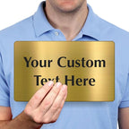 SmartSign Custom Brass Sign - Image 2