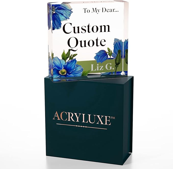 Custom Acrylic Sign Personalized, Custom Desk Name Plate, 18 Styles, - Image 9