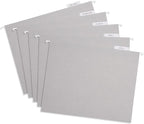 25 Blue Summit Supplies Grey Hanging File Folders Letter Size - Image 5