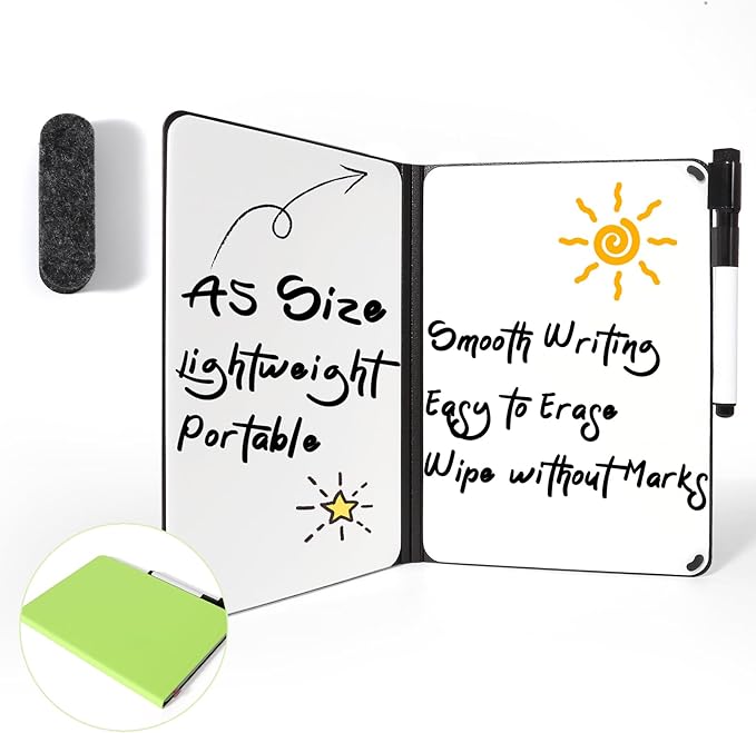 AGM Portable White Board Dry Erase, Double Sided Folding Whiteboards - Image 7
