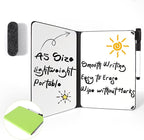 AGM Portable White Board Dry Erase, Double Sided Folding Whiteboards - Image 7
