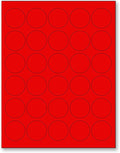 NextDayLabels 8-1/2 x 11 Neon Color High Light Fluorescent Labels by NextDayLabels