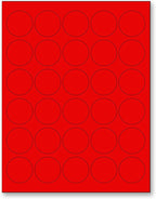 NextDayLabels 8-1/2 x 11 Neon Color High Light Fluorescent Labels by NextDayLabels