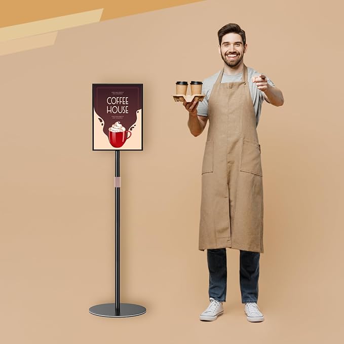 Newzueby Sign Holder Stand 8.5x11 inch - Image 5