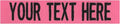 Custom Uniform Name Tapes Solid Colors. Made in The U.S.A. Ships Under 24 by NORTHERNSAFARI