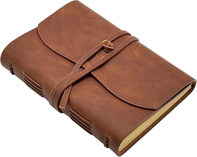 Dark Brown Notebook Journal by leatherjournal