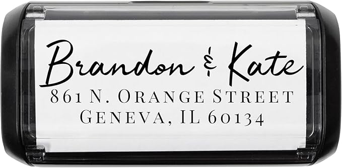 Self Inking Modern Address Stamps | Custom Return Address Stamper - Image 9
