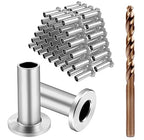BLIKA 80 Pack Stainless Steel Protector Sleeves by BLIKA