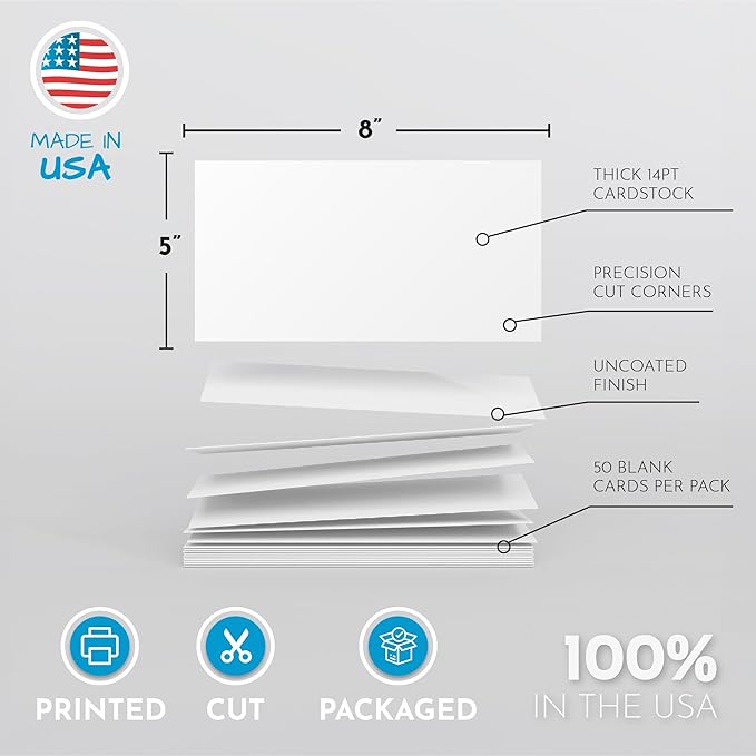 Home Advantage 5x8 Blank Index Cards - Image 5