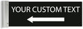 ALPHA DOG SIGNS Custom Projecting Hallway Sign, Personalized Indoor Outdoor by AlphaDog